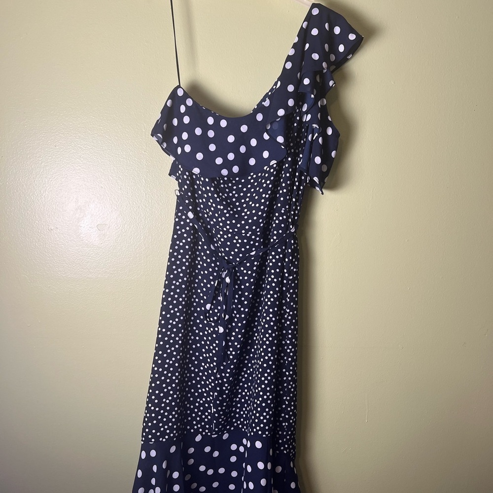 a.n.d e a w yPolka Dot One-Shoulder Dress - Picture 4 of 8